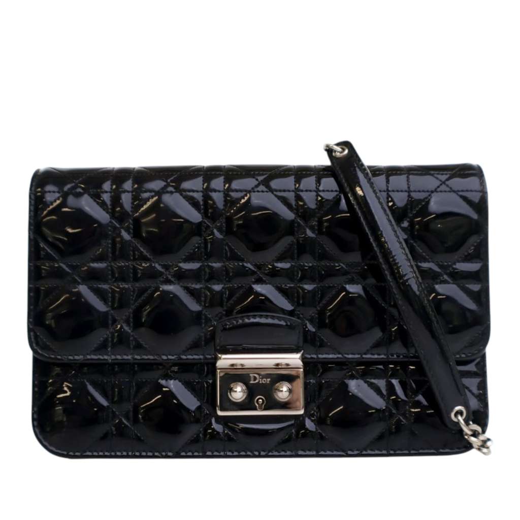 Dior Patent Cannage Miss Dior Promenade Crossbody