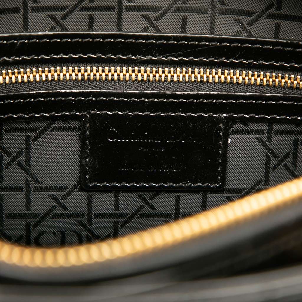 Dior Large Patent Cannage Lady Dior - 5