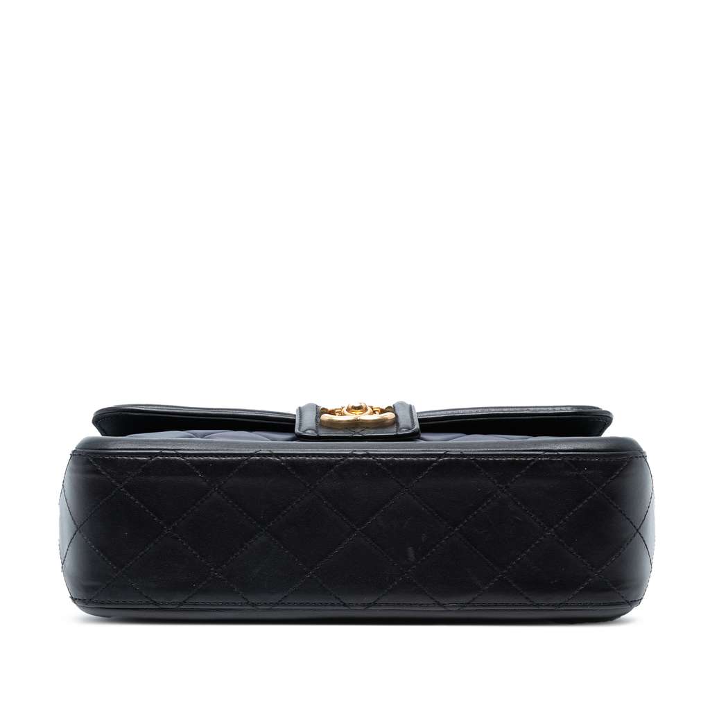 Chanel Medium Bicolor Quilted Lambskin Elegant CC Flap - Image 6