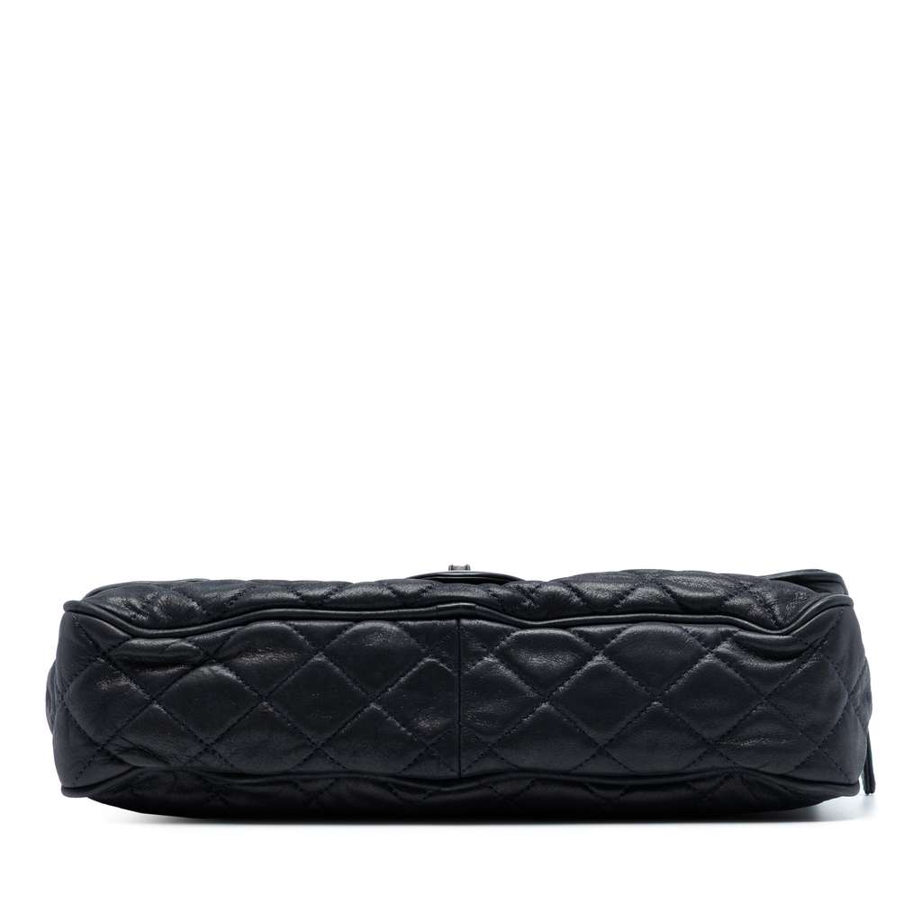Chanel Large Quilted Iridescent Calfskin Shiva Flap - Image 6