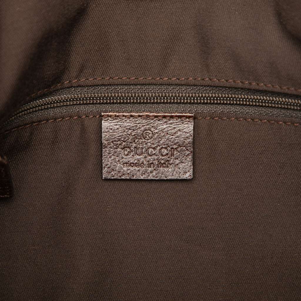 Gucci GG Canvas Eclipse Shoulder Bag - Side view