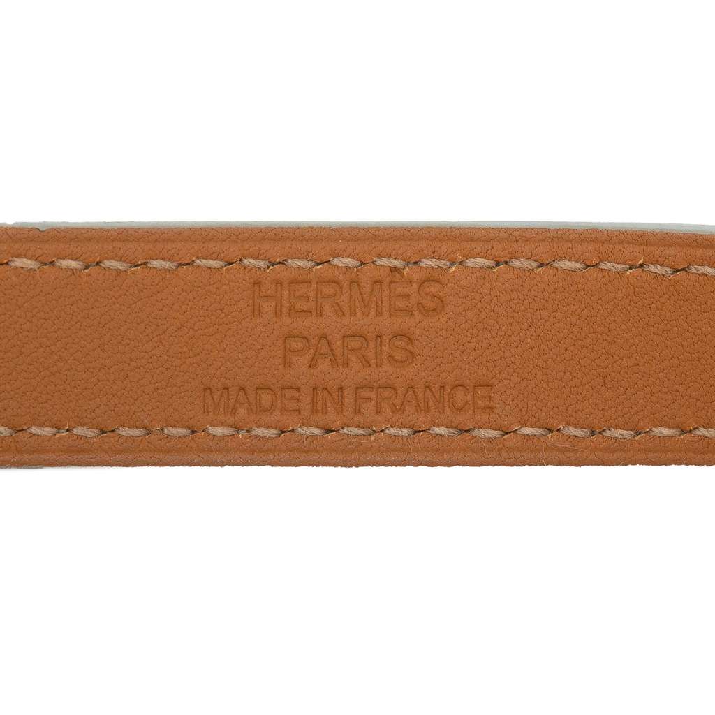 Hermès Leather Kelly Double Tour Bracelet - Side view
