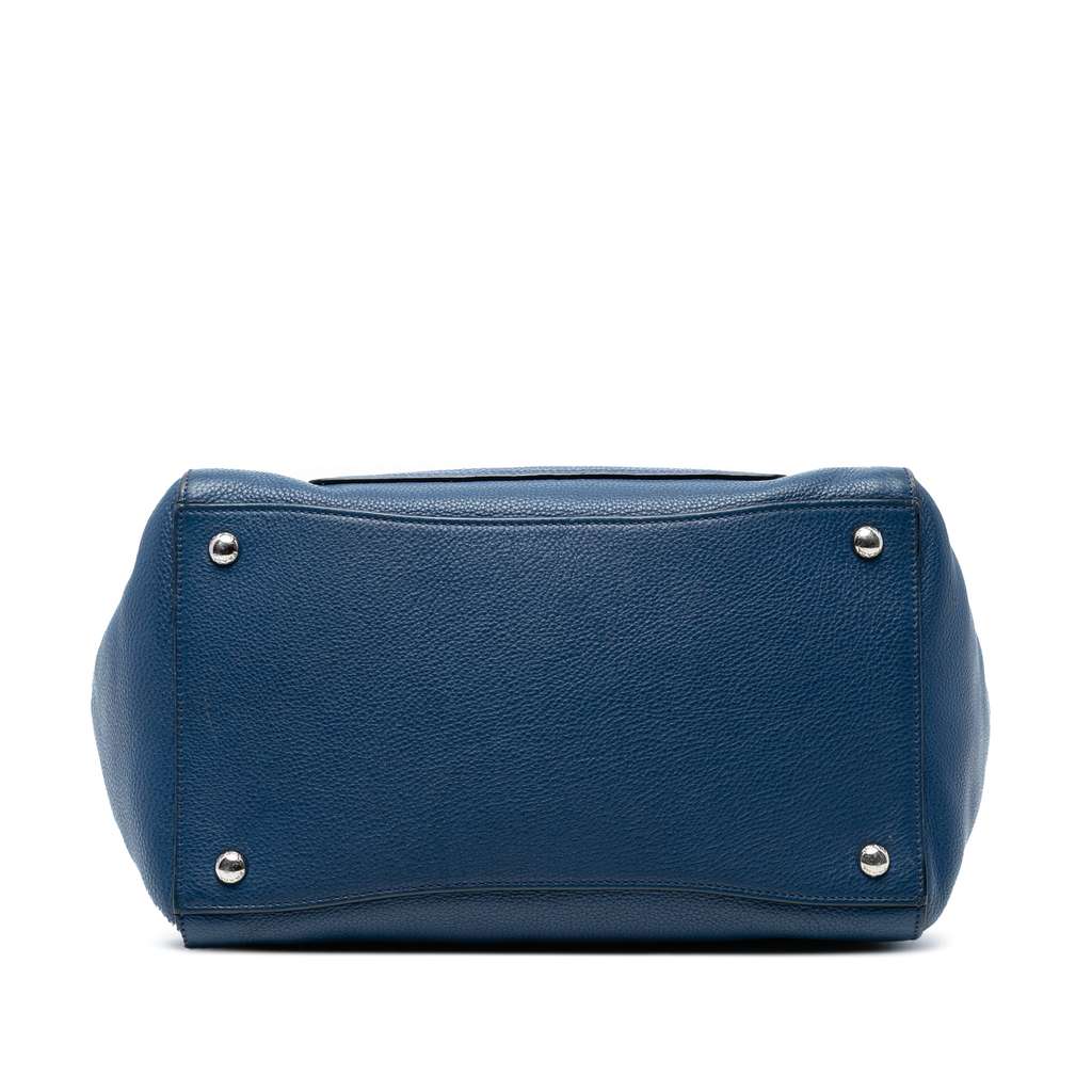 Prada Vitello Daino Front Pocket Open Convertible Tote - Image 6