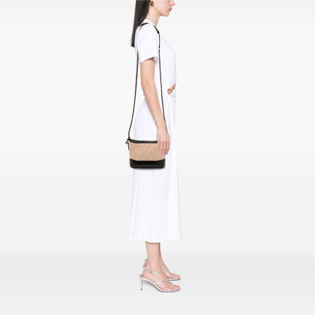 Chanel Small Quilted Aged Calfskin Gabrielle Hobo - Image 13