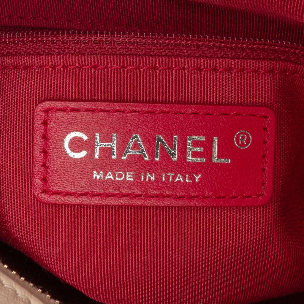 Chanel Small Quilted Aged Calfskin Gabrielle Hobo - Side view