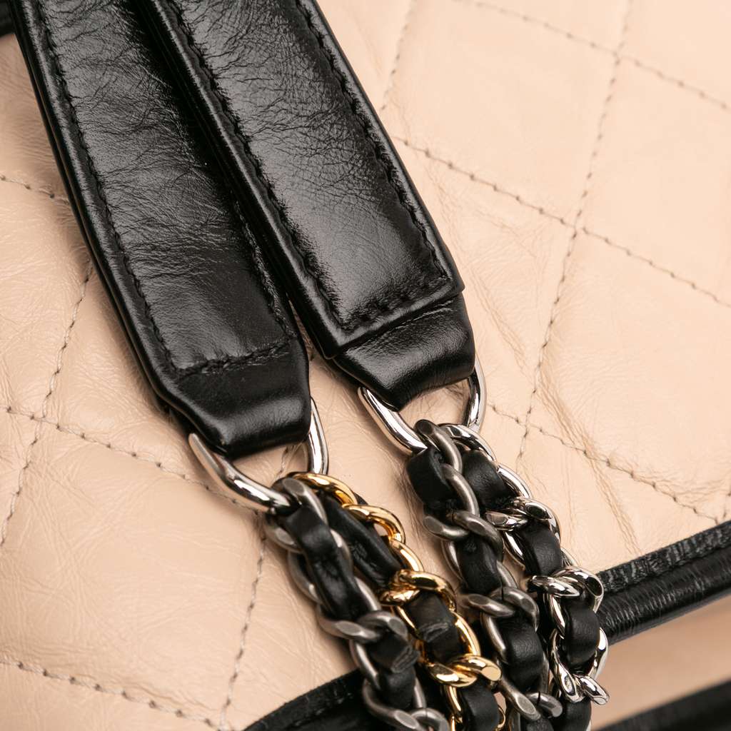 Chanel Small Quilted Aged Calfskin Gabrielle Hobo - Image 11