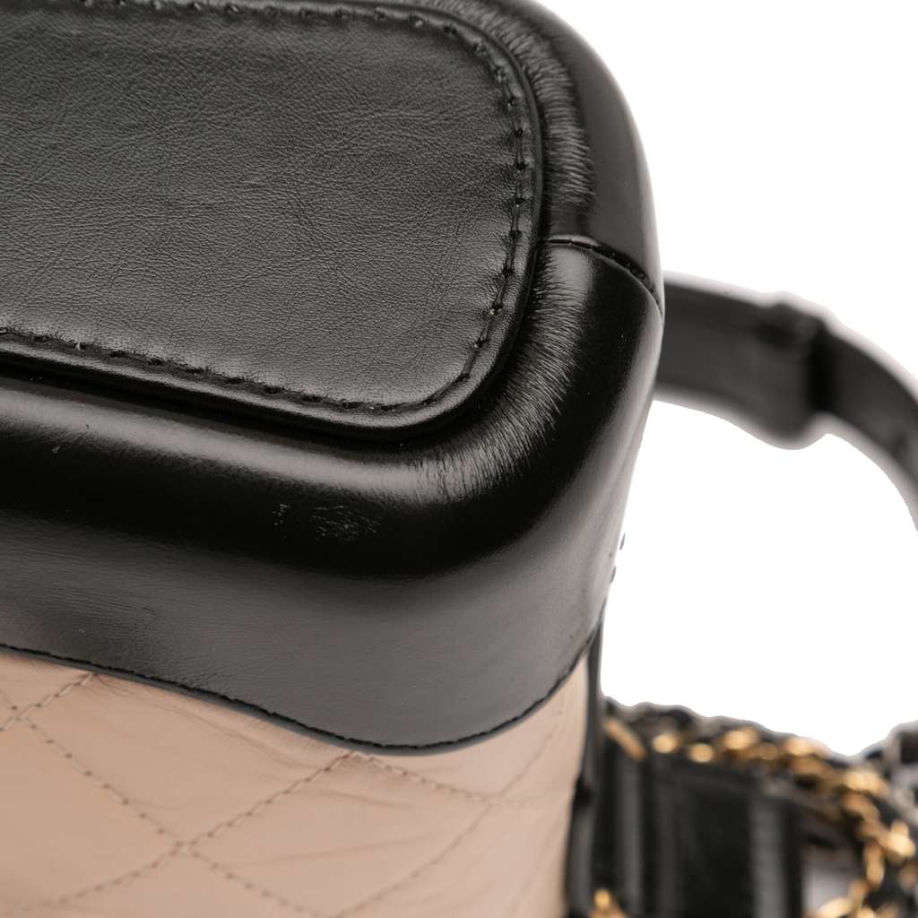 Chanel Small Quilted Aged Calfskin Gabrielle Hobo - Image 12