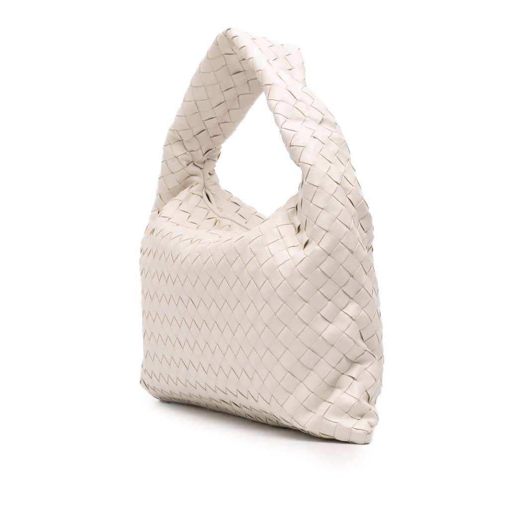 Bottega Veneta Small Calfskin Intrecciato Hop Hobo - Back view