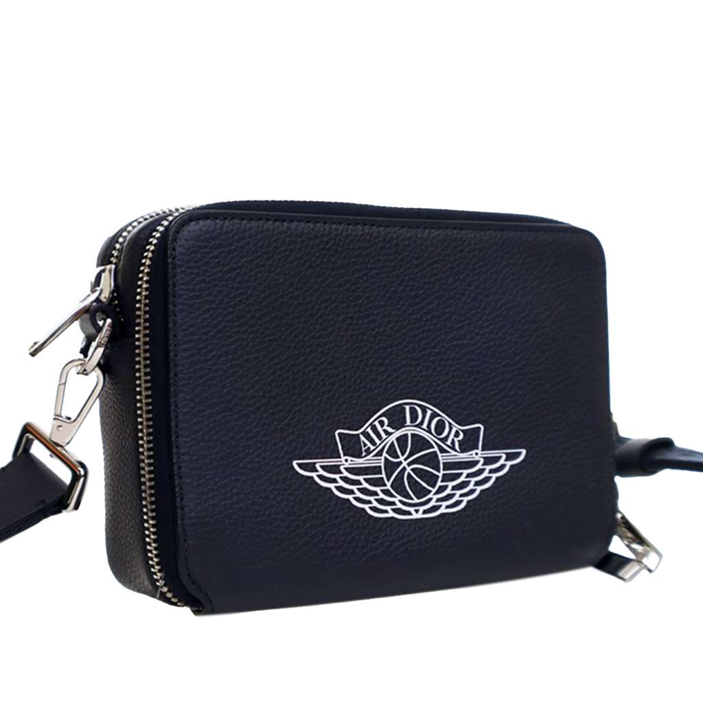 Dior Air Jordan Grained Calfskin Crossbody - 2