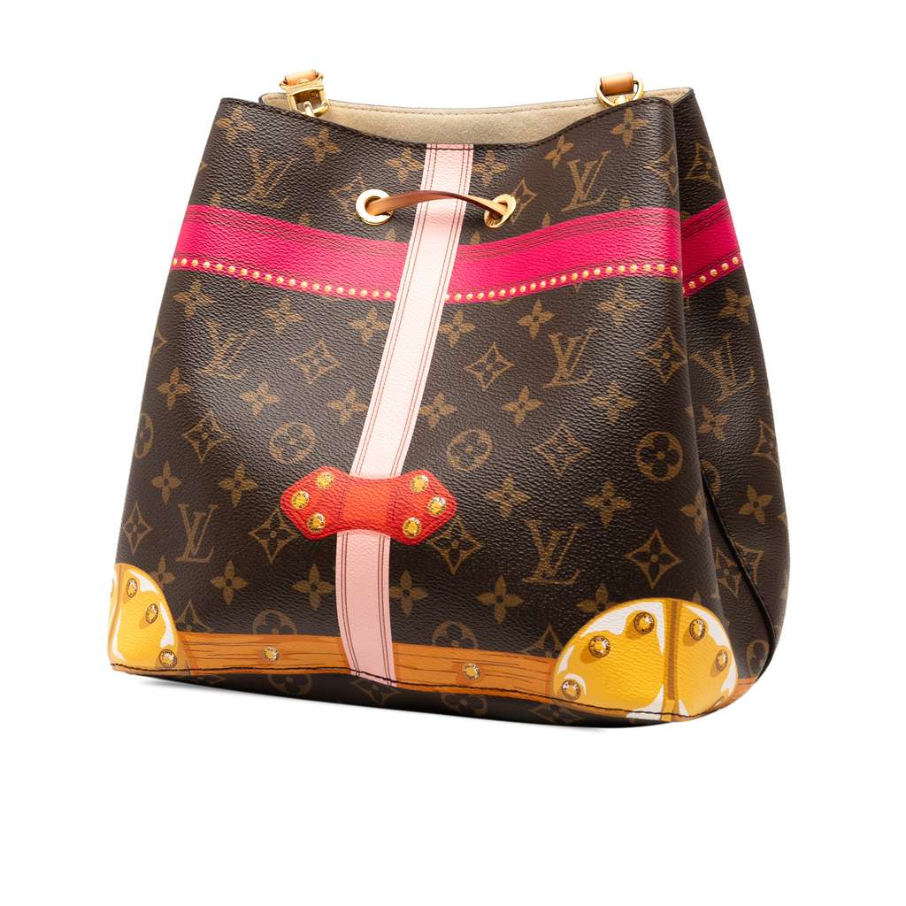 Louis Vuitton Monogram Summer Trunks Neonoe - Back view