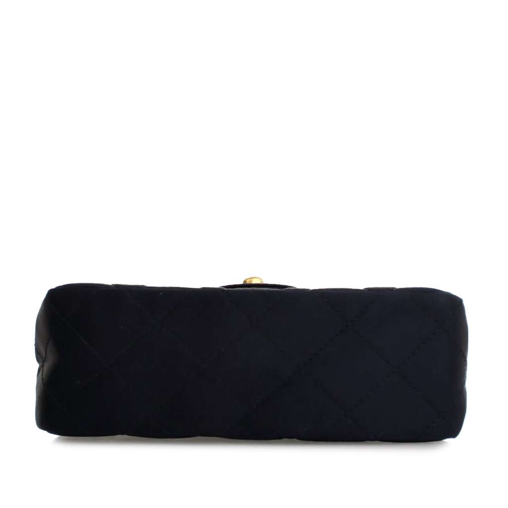 Chanel Extra Mini Rectangular Classic Satin Single Flap - Image 6