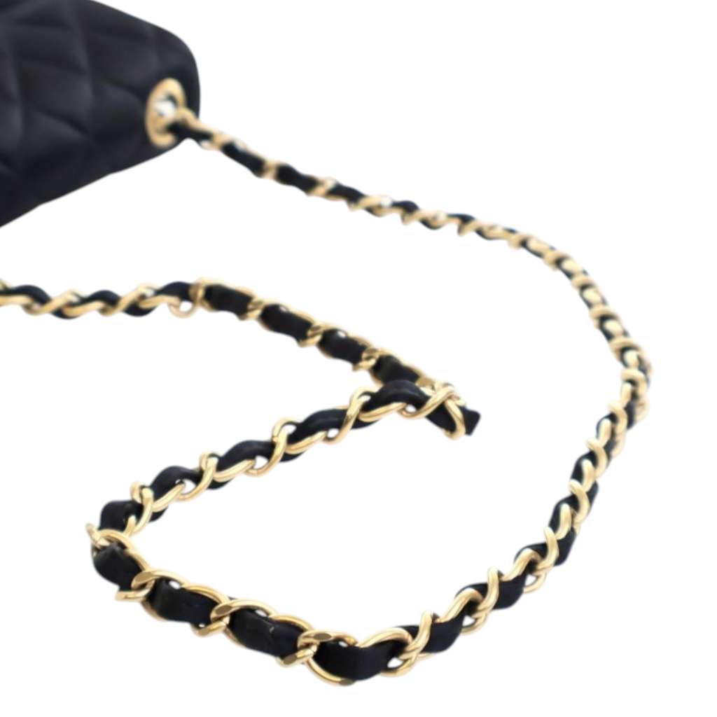 Chanel Extra Mini Rectangular Classic Satin Single Flap - Image 12