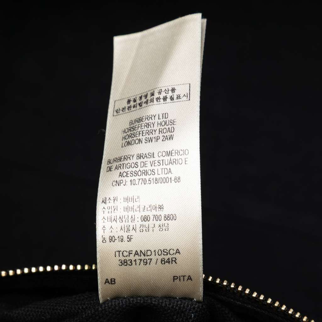 Burberry Small House Check Canvas Canterbury Tote - Detail 1