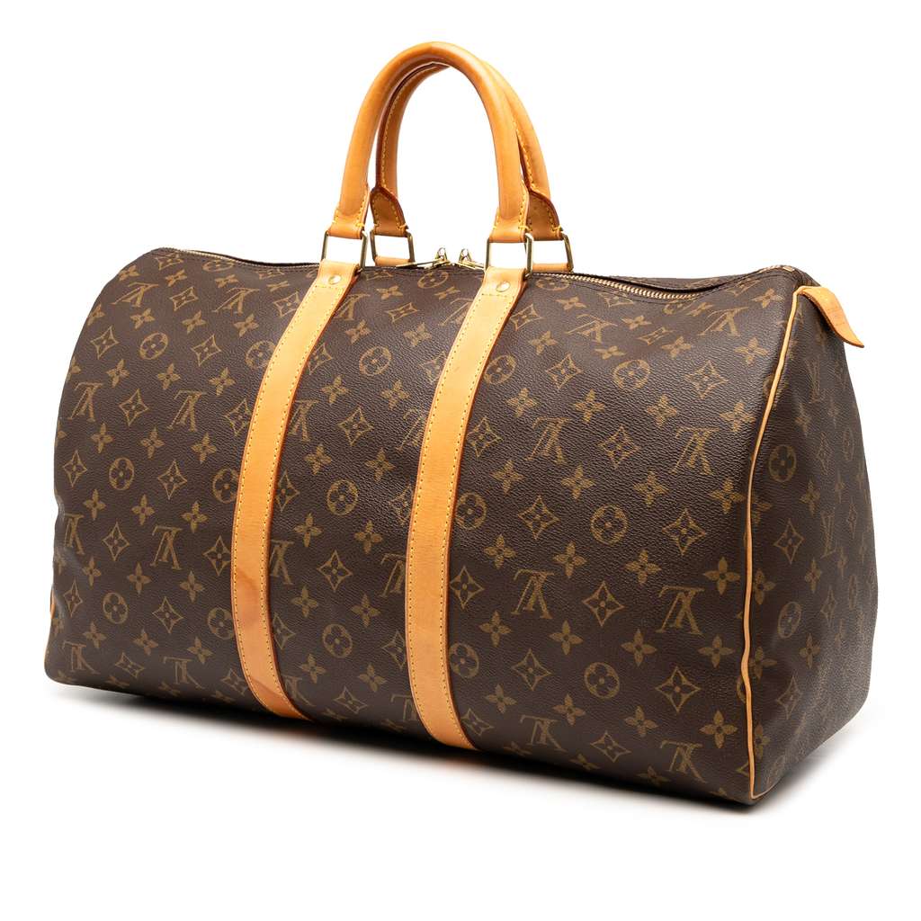Louis Vuitton Monogram Keepall 45 - Back view