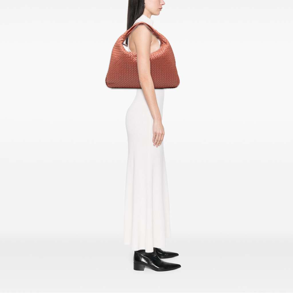 Bottega Veneta Medium Nappa Intrecciato Veneta Hobo - Image 10