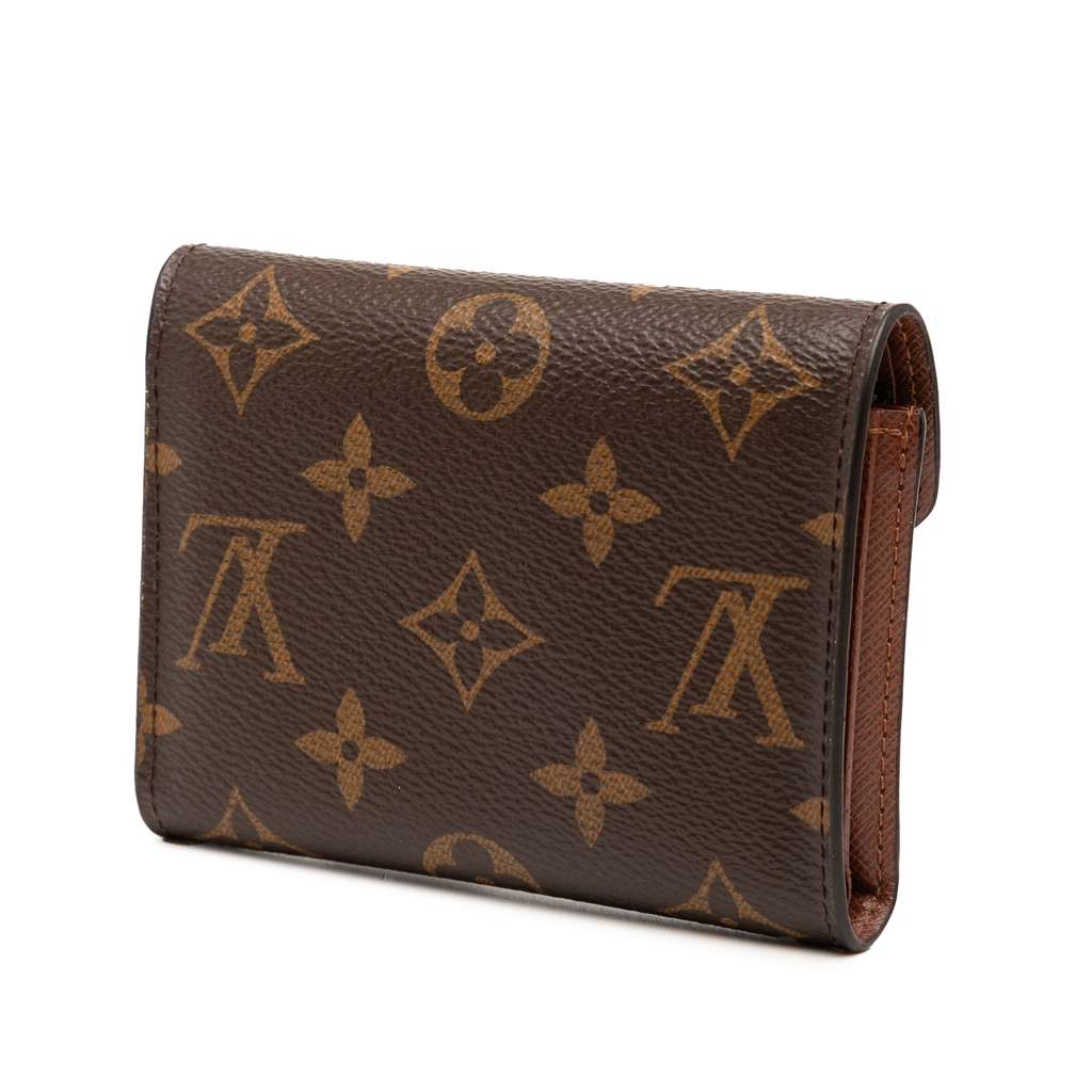 Louis Vuitton Monogram Victorine Wallet - Back view