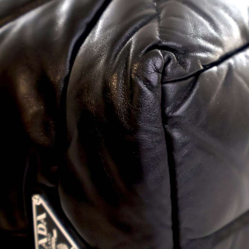 Prada Large Quilted Nappa Padded Tote - Image 15
