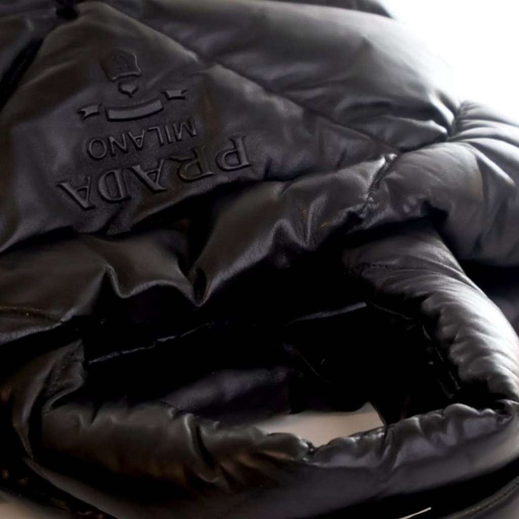 Prada Large Quilted Nappa Padded Tote - Image 16