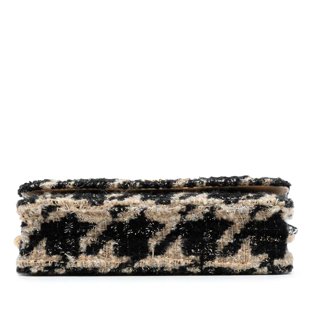 Chanel Houndstooth Tweed 19 Wallet On Chain - Image 6