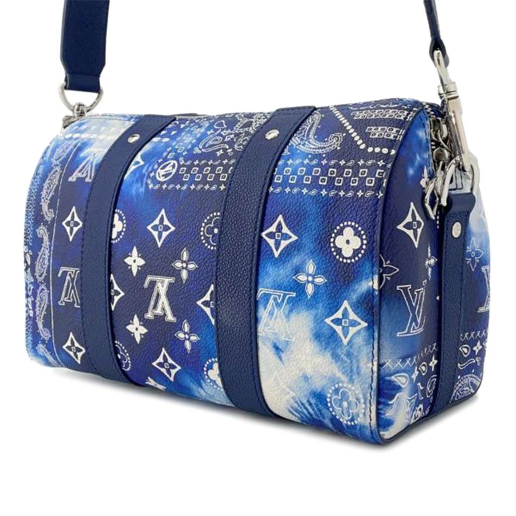Louis Vuitton Monogram Bandana City Keepall - Back view