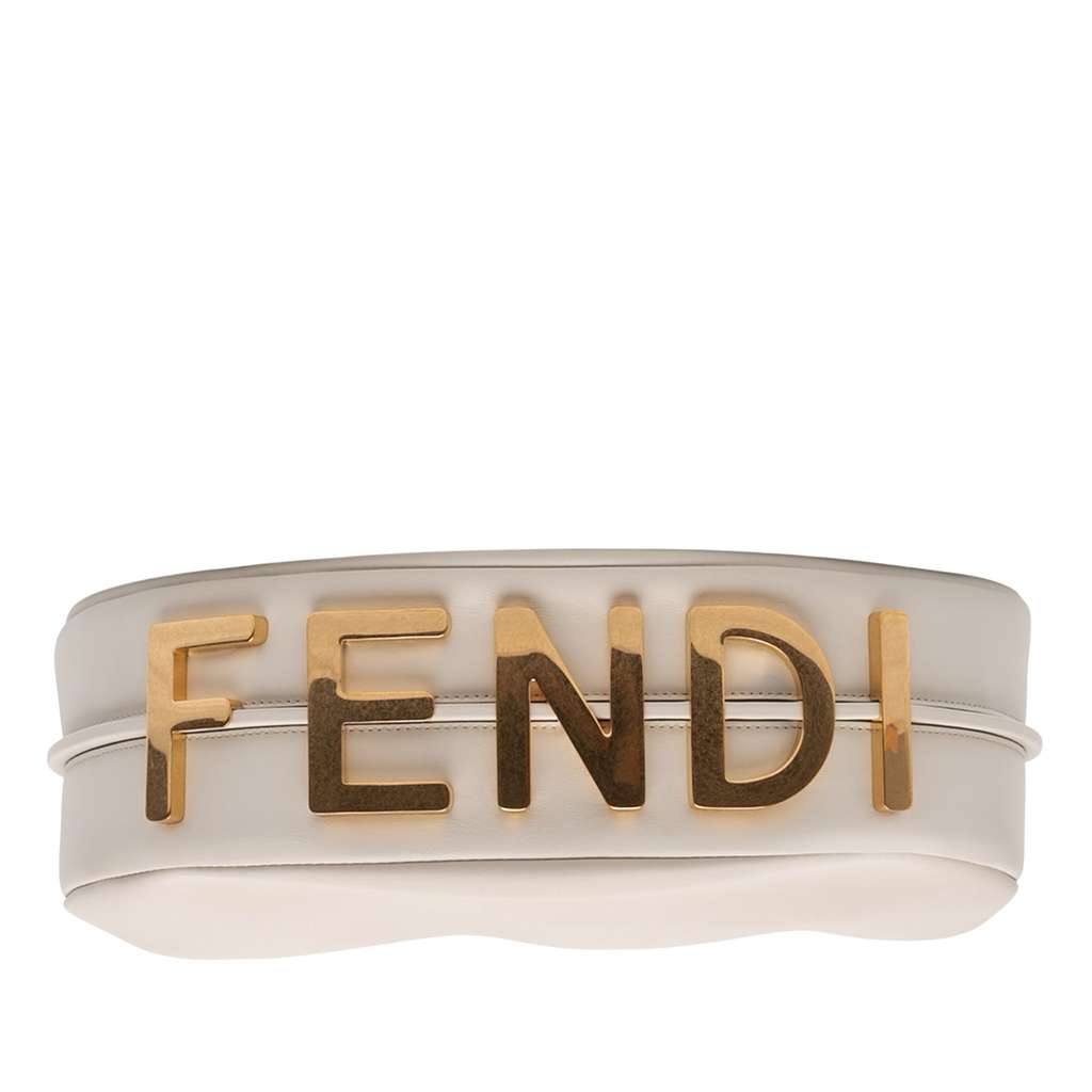 Fendi Medium Leather Fendigraphy Hobo - Image 6