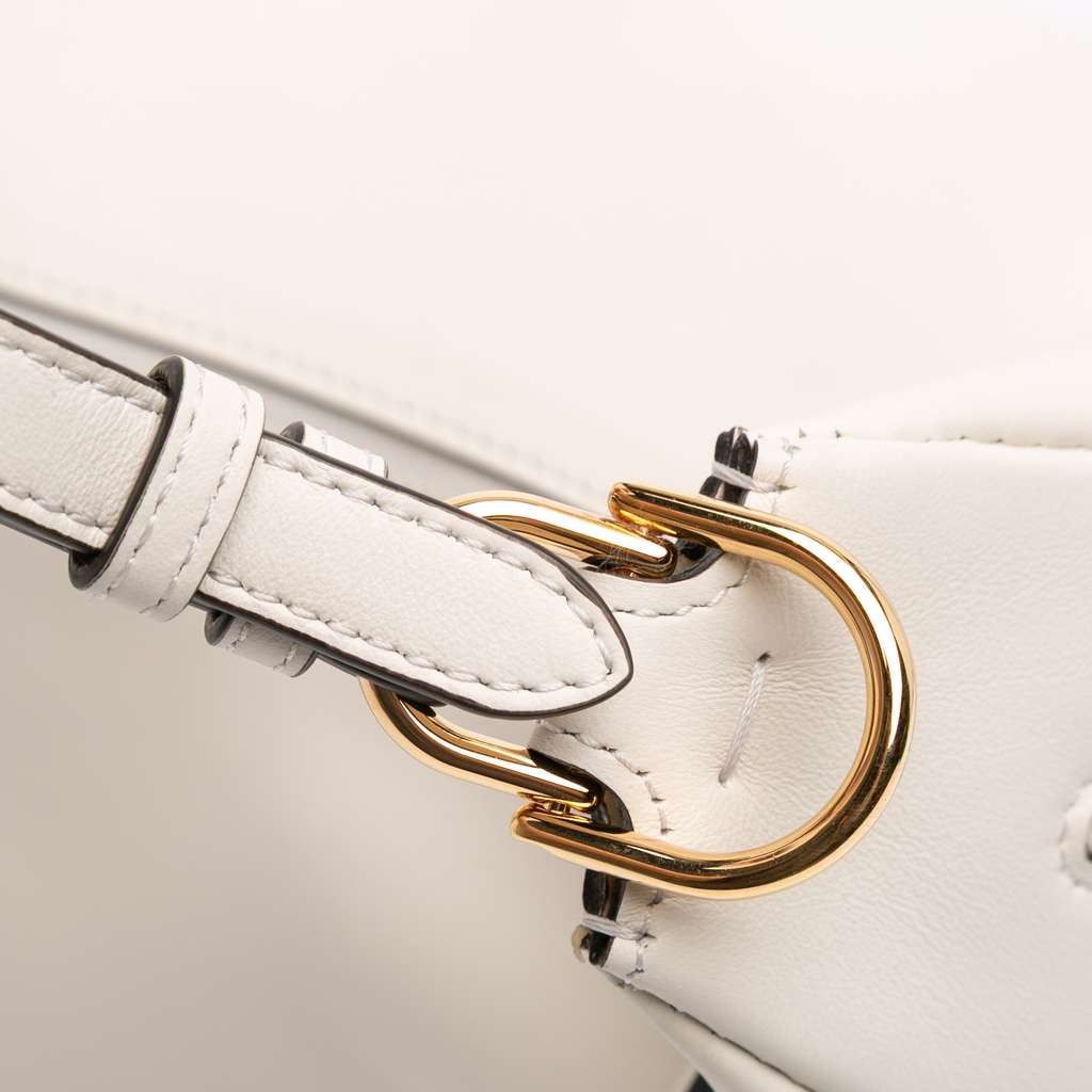 Fendi Medium Leather Fendigraphy Hobo - Image 10