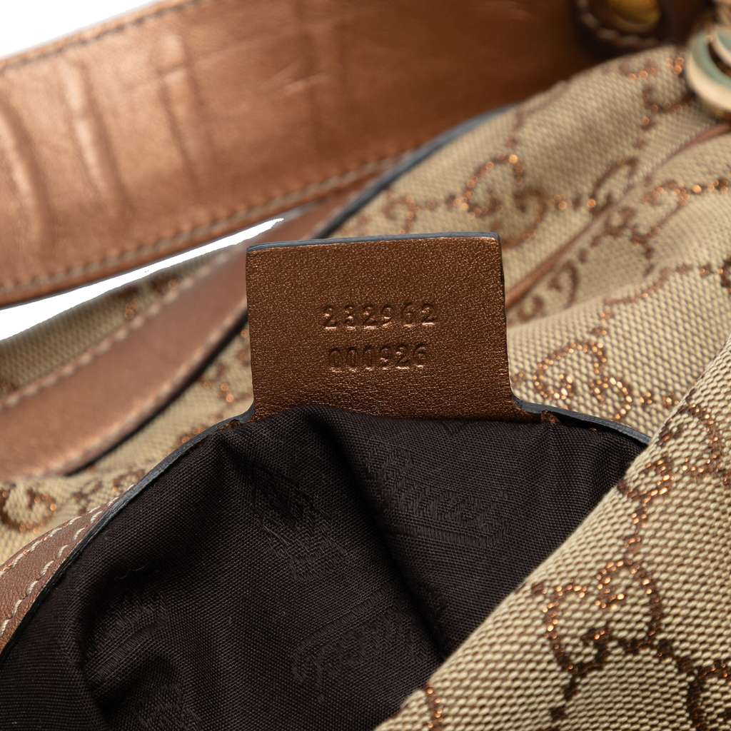 Gucci Medium GG Canvas Twins Hobo - Detail 1
