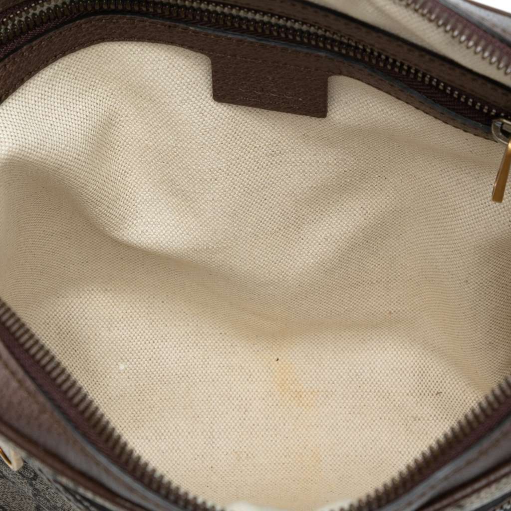 Gucci Small GG Supreme Web Ophidia Messenger Bag - 4