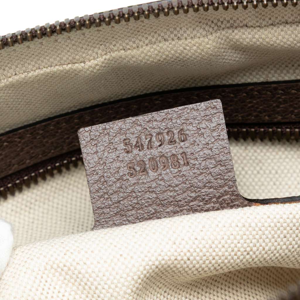 Gucci Small GG Supreme Web Ophidia Messenger Bag - Detail 1