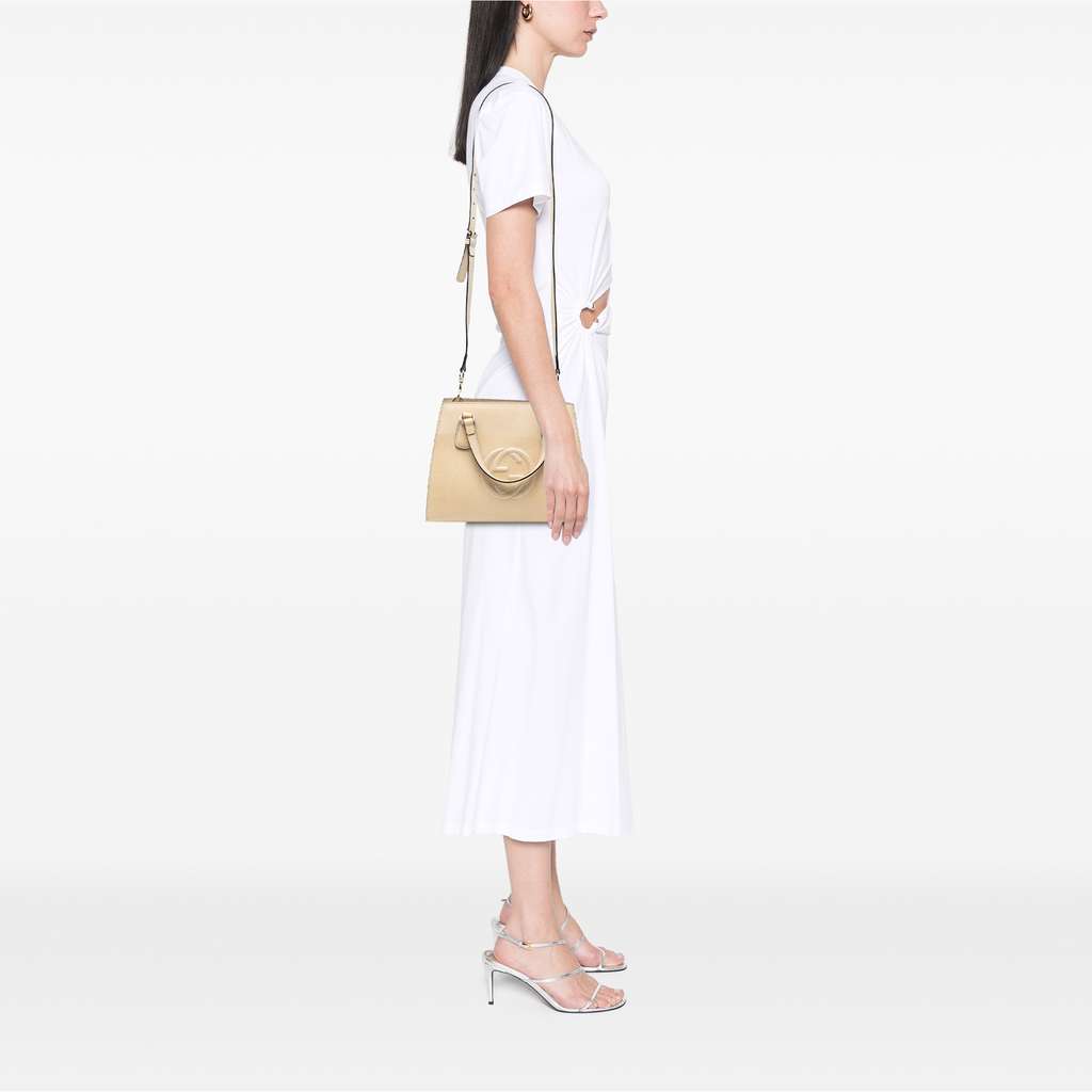 Gucci Medium Dollar Calf Soho Top Handle Convertible Tote - Detail 2