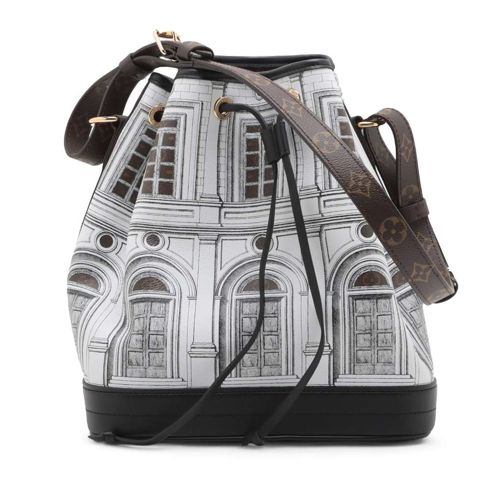 Louis Vuitton Fornasetti Architettura Noe MM - Back view