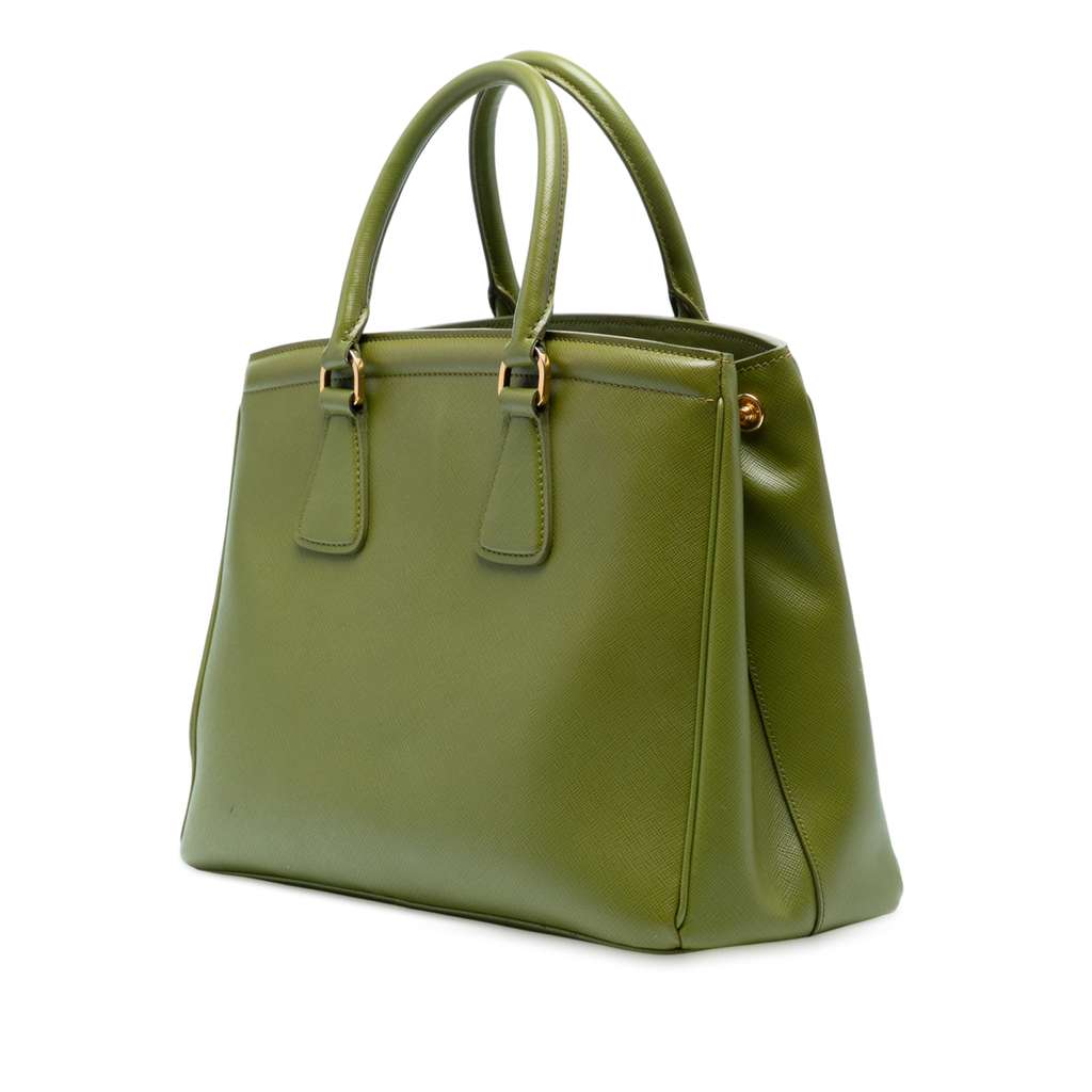 Prada Saffiano Vernice Parabole Tote - Back view