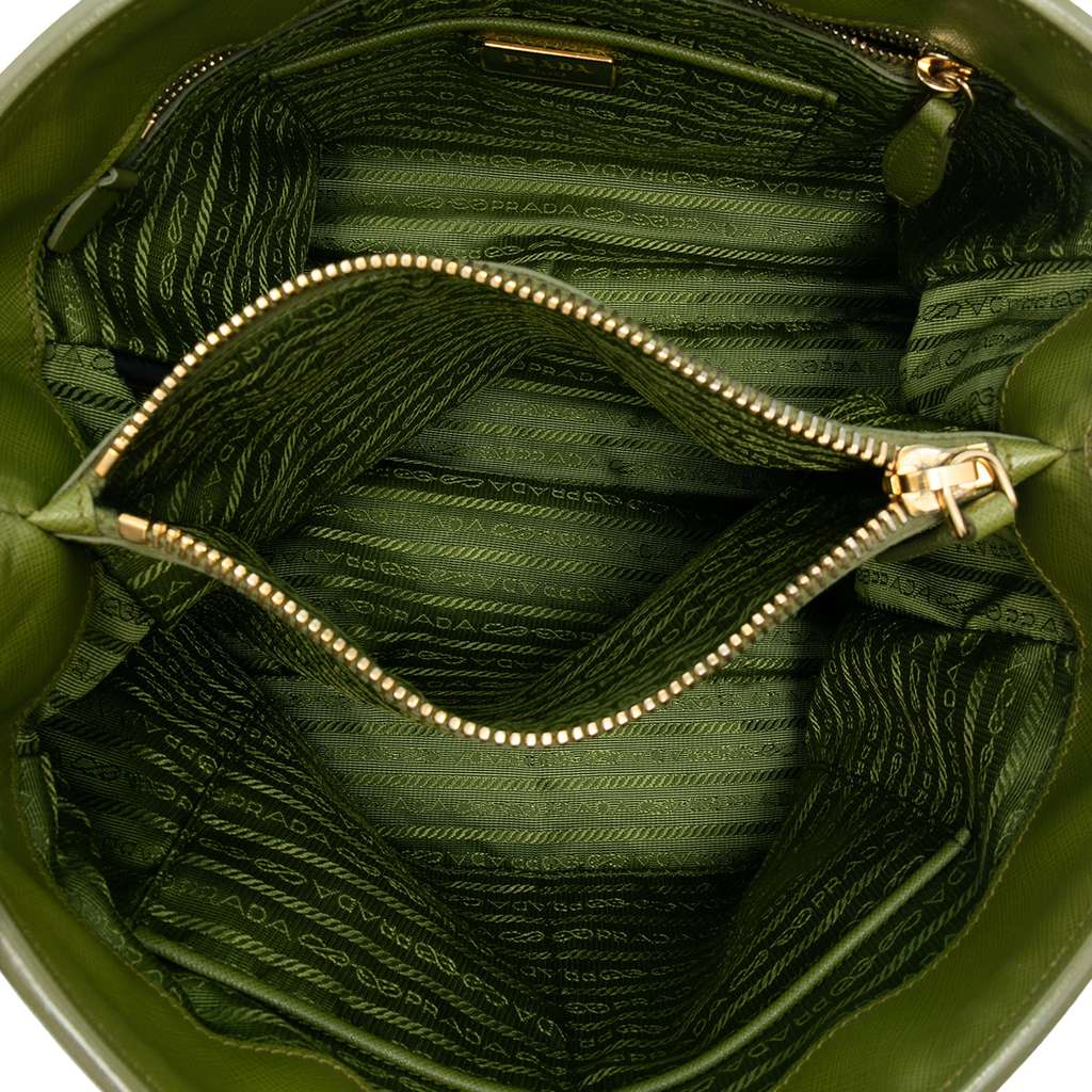 Prada Saffiano Vernice Parabole Tote - 4
