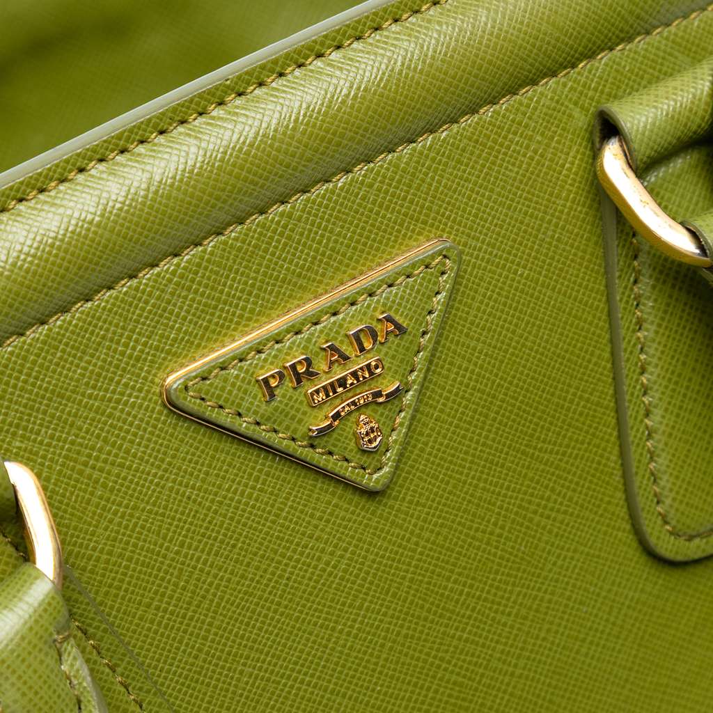 Prada Saffiano Vernice Parabole Tote - Side view