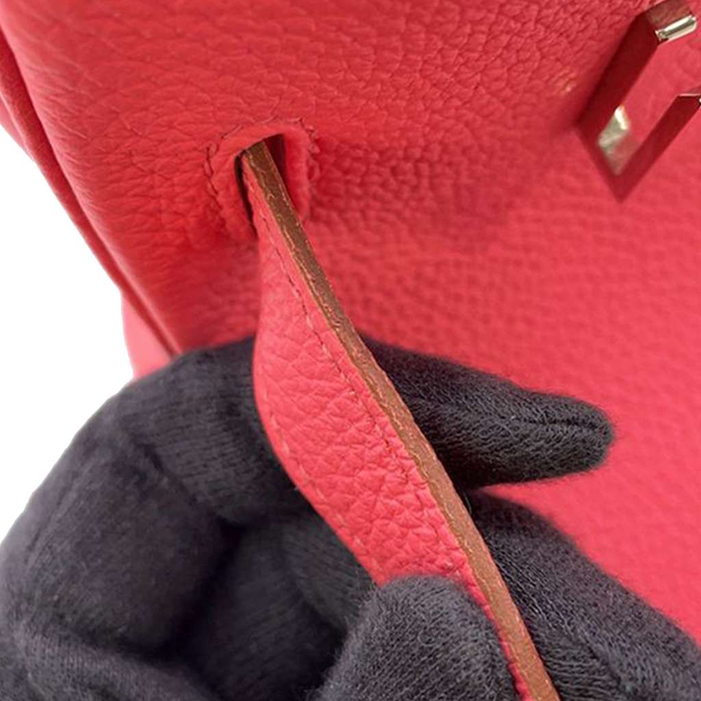 Hermès Togo Birkin Retourne 30 - Detail 2