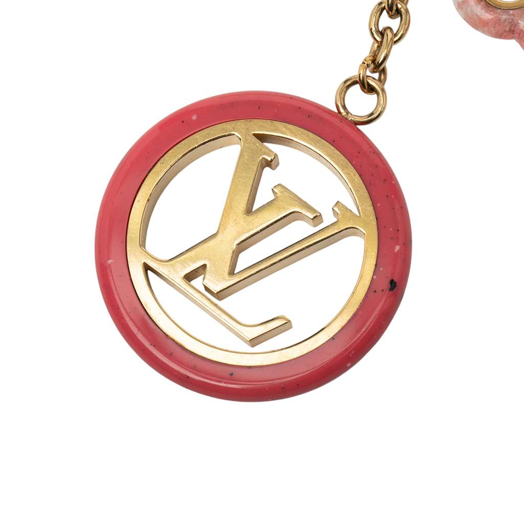 Louis Vuitton Gold Plated Colorline Bag Charm and Key Holder - Image 6