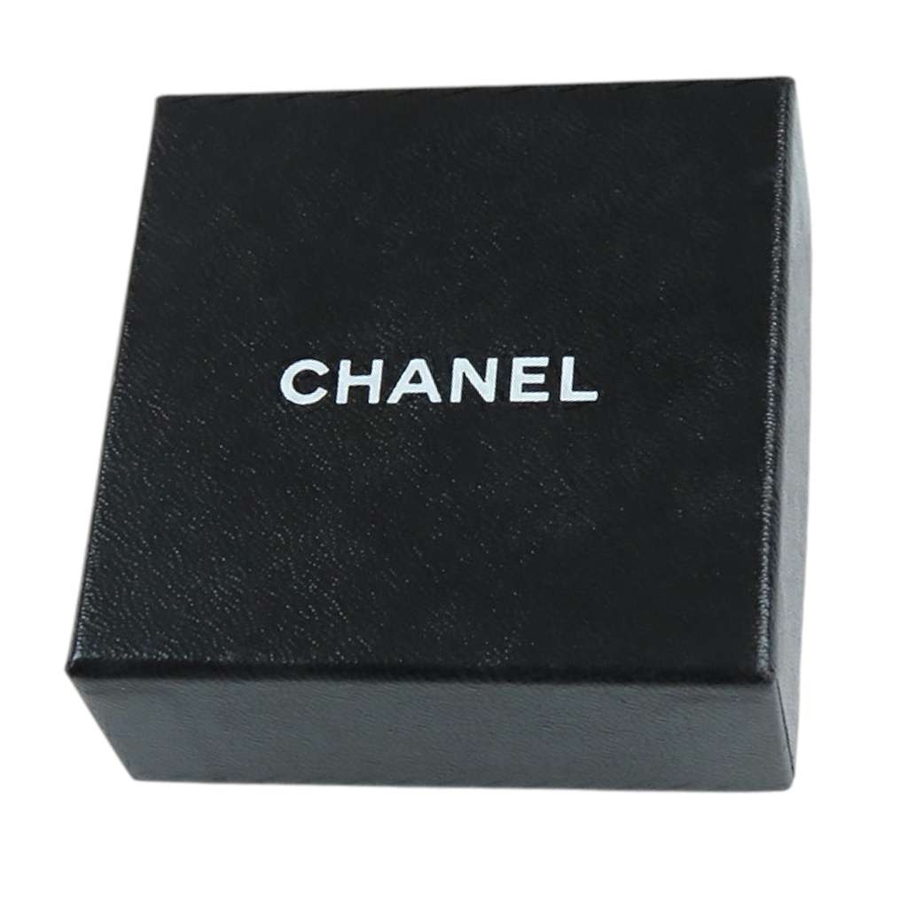 Chanel Gold Plated CC Turn Lock Clip on Earrings - Image 11