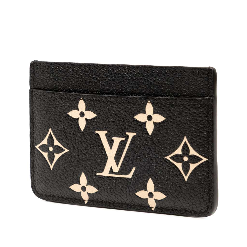 Louis Vuitton Bicolor Monogram Empreinte Card Holder - Back view