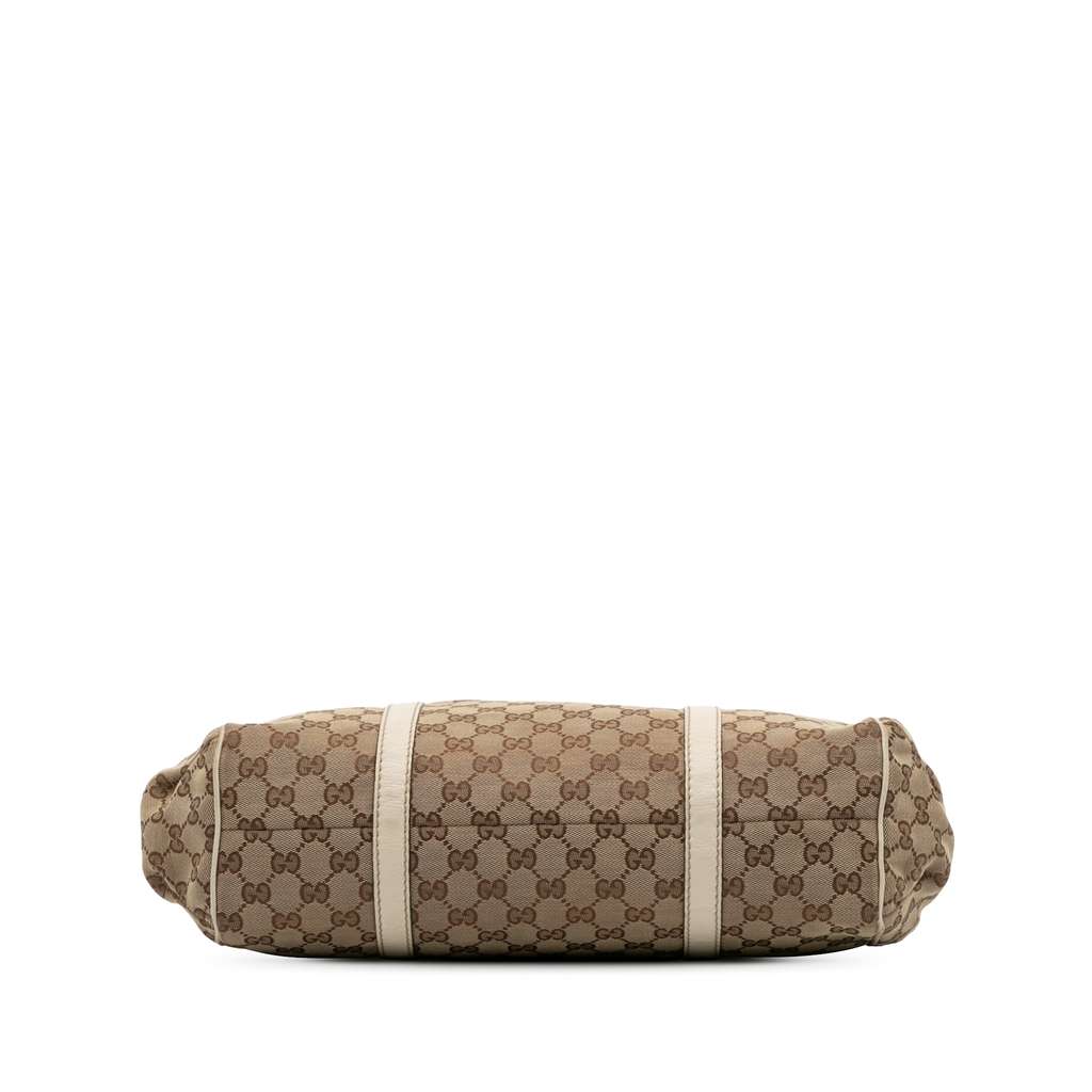 Gucci GG Canvas Web New Ladies Tote - Image 6