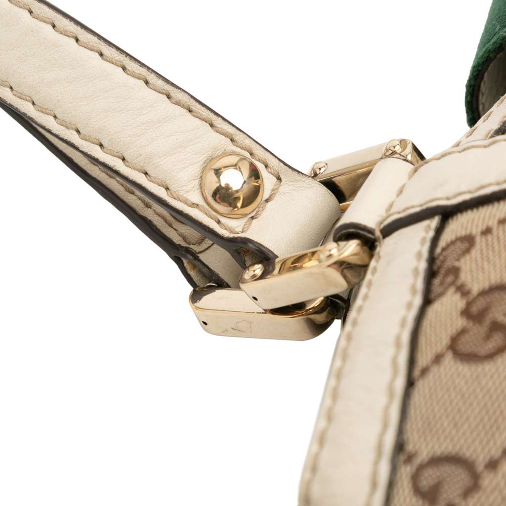 Gucci GG Canvas Web New Ladies Tote - Image 10