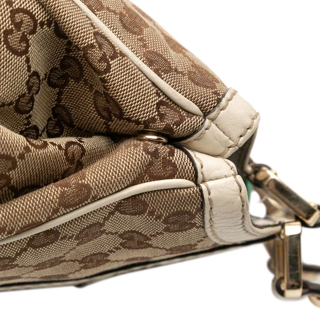 Gucci GG Canvas Web New Ladies Tote - Image 12