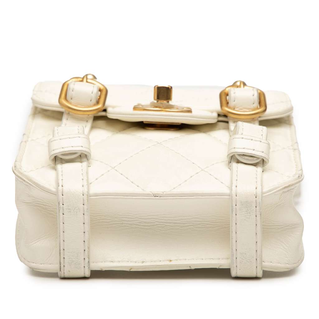 Chanel Mini Aged Calfskin City School Flap - Image 6