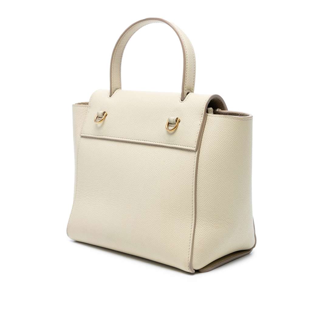 Celine Nano Grained Calfskin Belt Bag - Back view