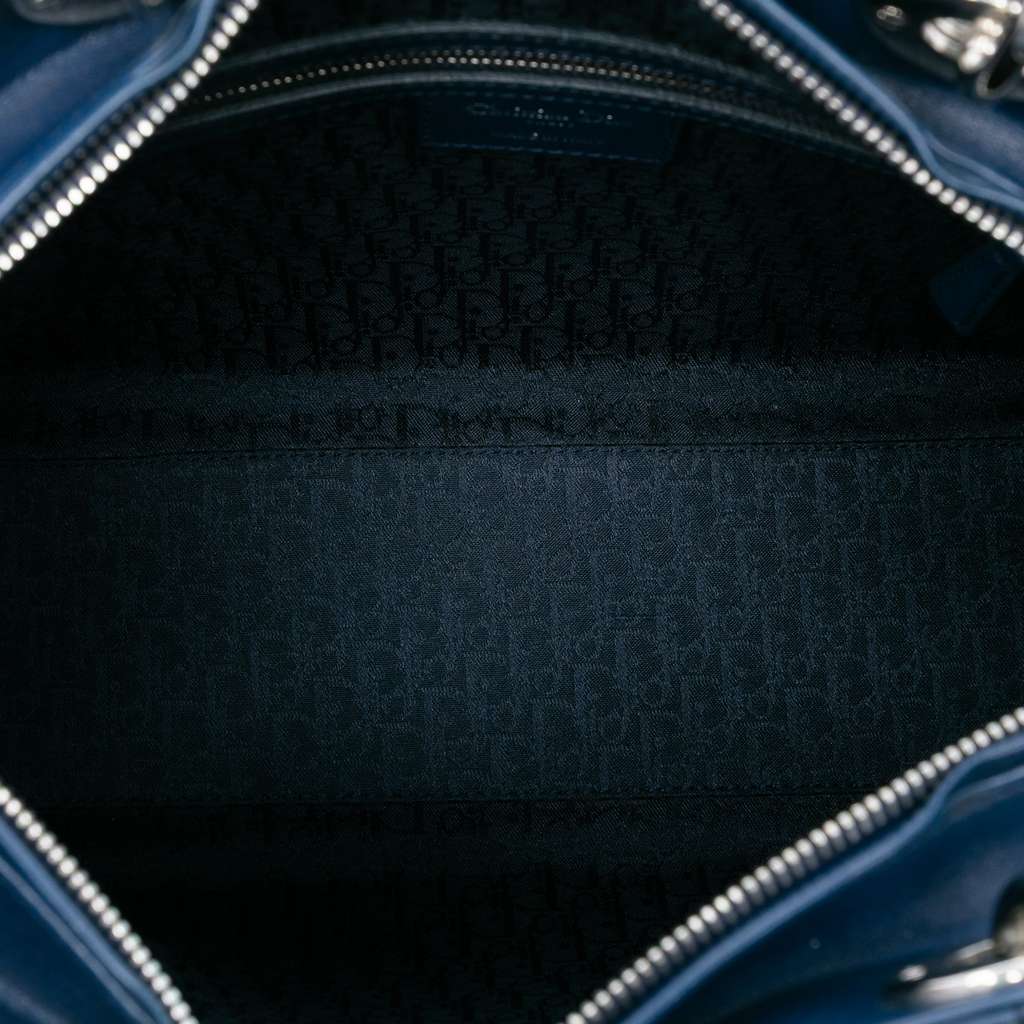 Dior Large Lambskin Cannage Lady Dior - 4