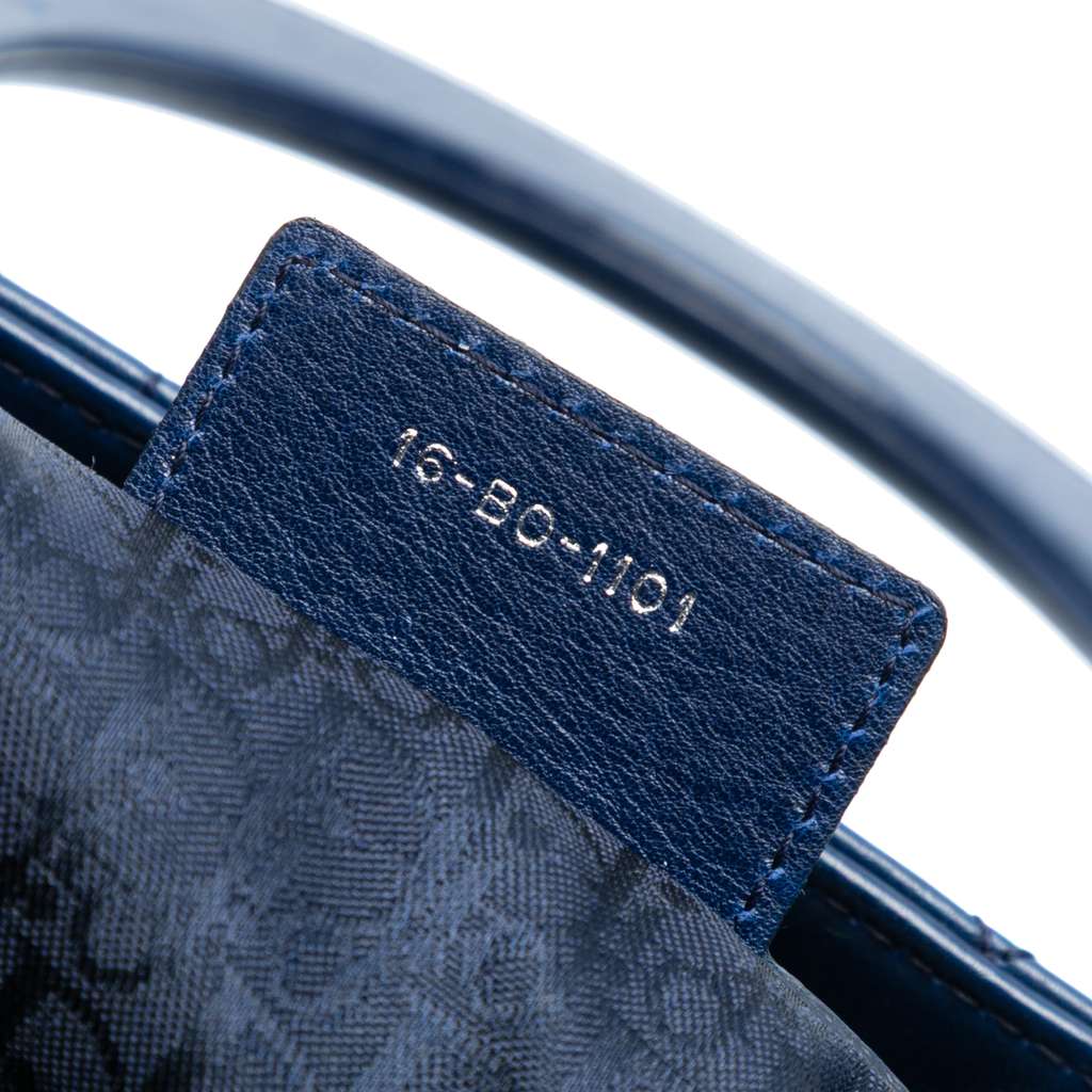 Dior Large Lambskin Cannage Lady Dior - Side view