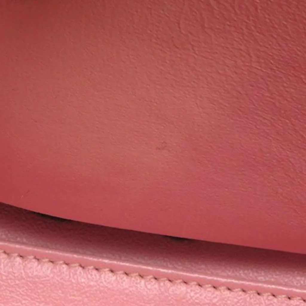 Chanel Small Tweed CC Filigree Vanity Case Pink Tweed Good - Box View