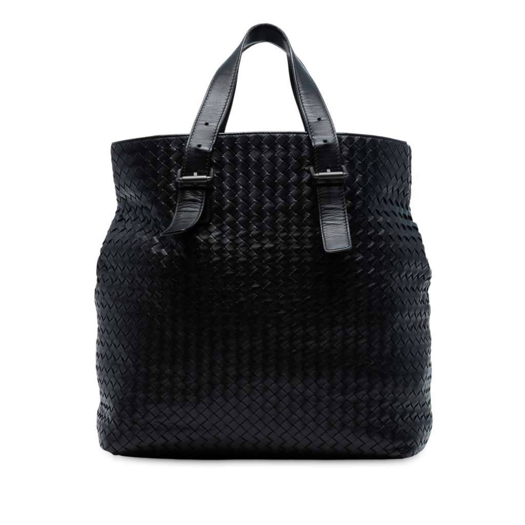 Bottega Veneta Nappa Intrecciato Belted Tote