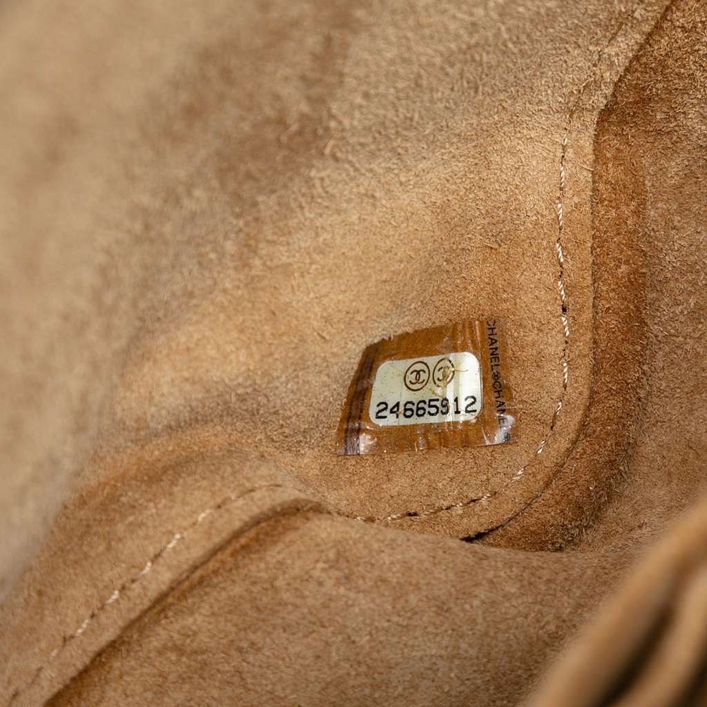 Chanel Medium Classic Calfskin Wild Stitch Double Flap - Side view