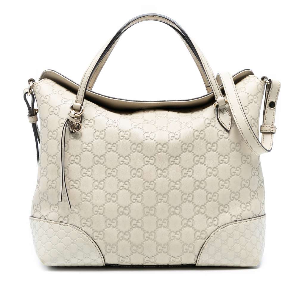 Gucci Medium Guccissima Bree Fold Over Tote