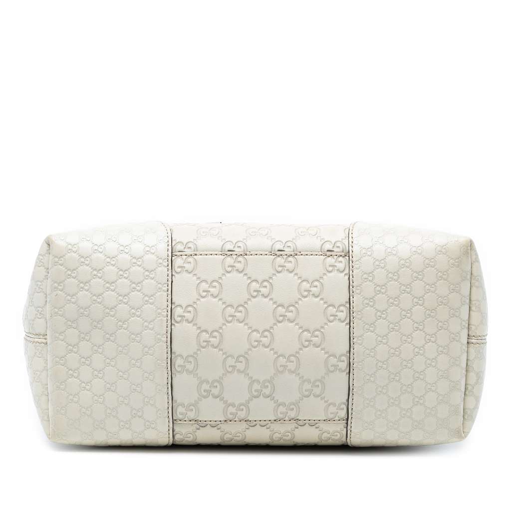 Gucci Medium Guccissima Bree Fold Over Tote - Image 6